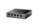 Switch TP-LINK Desktop/pedestal 5x10Base-T / 100Base-TX / 1000Base-T PoE ports 4 TL-SG105PE