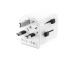 POWER ADAPTER EU TO UNIV. 12W/WHT TPA-EU2A12-01-W GEMBIRD