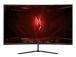 LCD Monitor ACER Nitro ED320QX2biipx 31.5" Gaming Panel VA 1920x1080 16:9 180Hz Matte 1 ms Tilt...