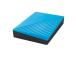 External HDD WESTERN DIGITAL My Passport 4TB USB 2.0 USB 3.0 USB 3.2 Colour Blue WDBPKJ0040BBL-WESN