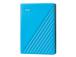 External HDD WESTERN DIGITAL My Passport 6TB USB 2.0 USB 3.2 Sky Blue WDBR9S0060BBL-WESN