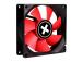 CASE FAN 80MM REDWING 3PIN+4P/12V XF037 XILENCE
