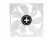 CASE FAN 120MM TRANSP 3PIN+4P/RED 12V XF046 XILENCE