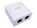 GEMBIRD CAT6A FTP 2-port surface mount b