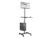 DIGITUS Mobile workstation w height adj.