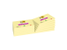 Märkmepaber 76x127mm POST-IT 655 kollane 12x90 lehte