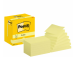 Märkmepaber 76x127mm POST-IT Z-notes kanaari kollane 12x100 lehte