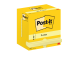 Märkmepaber 76x127mm POST-IT Z-notes kanaari kollane 12x100 lehte