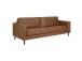 Diivan LUCAS 3-kohaline, pruun, 219x90xH79cm