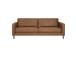 Diivan LUCAS 3-kohaline, pruun, 219x90xH79cm