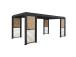 Varikatus MIRADOR-111 lamellseintega 3x6m, tumehall