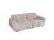 Diivan DAMALI 3-kohaline 224x96xH81cm, helepruun