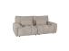 Diivan BARBARA 2,5-kohaline 210x100xH89cm, helepruun