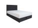 Kontinentaalvoodi LEIKO 140x200cm, must