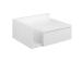Öökapp ASHLAN 40x32xH16,5cm, valge