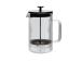 Presskann FRENCH DOUBLE 800ml klaasist topeltseinaga, triip