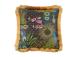 Padi GLAMUUR 45x45cm lukuga, karvase äärega, paabulind, kangas 50% puuvill, 50% polüester, kangas 044/317
