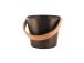 Saunaämber RENTO BROWN, 5L, alumiinium/ bambus