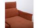 Nurgadiivanvoodi SCALA 244x155/88xH102cm, roostepruun