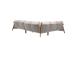 Nurgadiivan DIANA 286x218xH70/78cm, beige