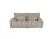 Diivan BARBARA 2,5-kohaline 210x100xH89cm, helepruun