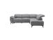 Nurgadiivan HAMID PN, elektriline recliner 279x106/225xH82cm, hall