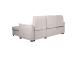 Nurgadiivanvoodi SCALA 244x155/88xH102cm, helehall