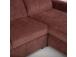 Nurgadiivanvoodi SCALA 244x155/88xH102cm, tumeroosa