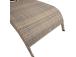 Lamamistool WICKER 73x196xH99cm, cappuccino