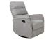 Tugitool BARCLAY manuaalne recliner, pöörlev ja kiikuv, helehall