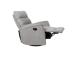 Tugitool BARCLAY manuaalne recliner, pöörlev ja kiikuv, helehall