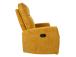 Tugitool EDDY kiikuv ja pöörlev manuaalne recliner 76x96xH103cm, kollane