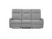 Diivan KATY 3-kohaline elektriline recliner, helehall