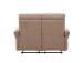 Diivan DAMIKA 2-kohaline elektriline recliner 143x92xH103cm, helepruun