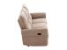 Diivan DAMIKA 3-kohaline elektriline recliner 200x92xH103cm, helepruun