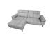 Nurgadiivan LUZERN VN elektriline recliner 264x160/87xH85cm, helehall