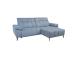 Nurgadiivan LUZERN PN elektriline recliner 264x87/160xH85cm, sinakashall