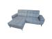 Nurgadiivan LUZERN VN elektriline recliner 264x160/87xH85cm, sinakashall