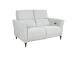 Diivan MIAMI 2-kohaline elektriline recliner 154x92xH99cm, helebeež
