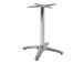 Lauajalg ROMA 63x63xH70cm, alumiinium/teras