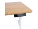 Reguleeritav laud ERGO 1-mootoriga 120x60xH73-121cm, valge/tamm