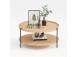 Diivanilaud CINDY D80xH40cm, melamiin tamm
