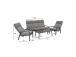 Aiamööblikomplekt CASPER laud, diivan ja 2 tooli