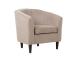 Tugitool WESTER 76x68,5xH74cm, taupe