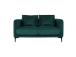 Diivan BIANKA 2-kohaline 146x98xH85cm, roheline