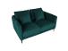 Diivan BIANKA 2-kohaline 146x98xH85cm, roheline
