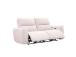 Diivan MATIAS 3-kohaline elektriline recliner 202x90xH100cm, helebeež