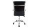 Arvutitool/kontoritool ULTRA 54,5x63xH94-104cm, must kunstnahk