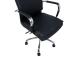 Arvutitool/kontoritool ULTRA 54,5x63xH94-104cm, must kunstnahk