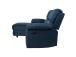 Nurgadiivan BERIT VN manuaalne recliner 214x160/95xH98cm, tumesinine